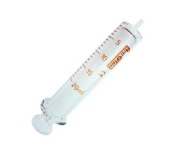 Seringa De Vidro Bico Vidro Luer Slip - 20 Ml - Arti Glass